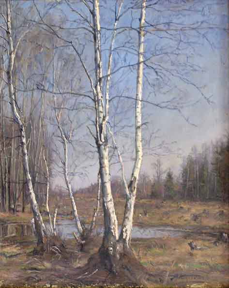 Кирсанов Михаил Герасимович. Ранняя весна